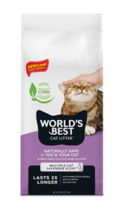 World s Best Multiple Cat Lavender Cat Litter 28lb 12.7kg